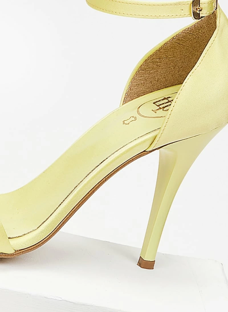 Πέδιλα σατέν TFP με μπαρέτα - Κίτρινο - Image 6