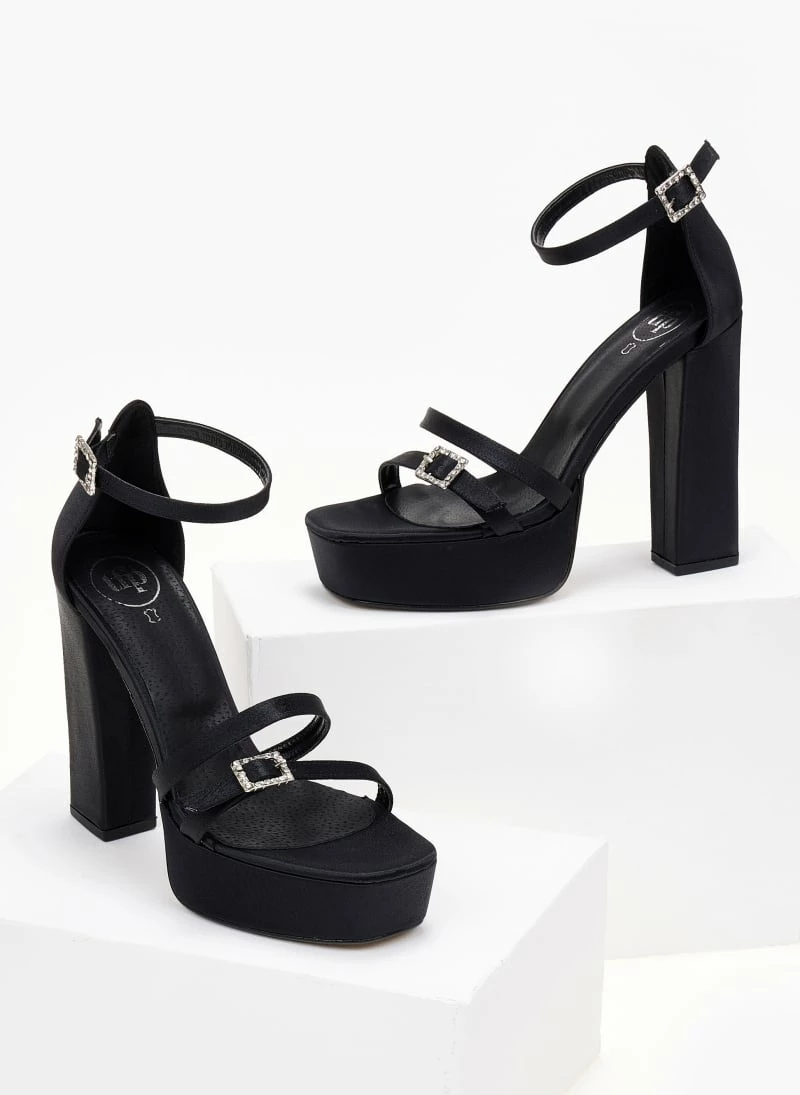 Πέδιλα TFP με διπλό λουράκι - Μαύρο - Image 6