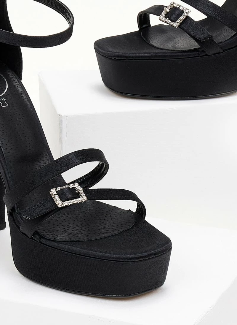 Πέδιλα TFP με διπλό λουράκι - Μαύρο - Image 5