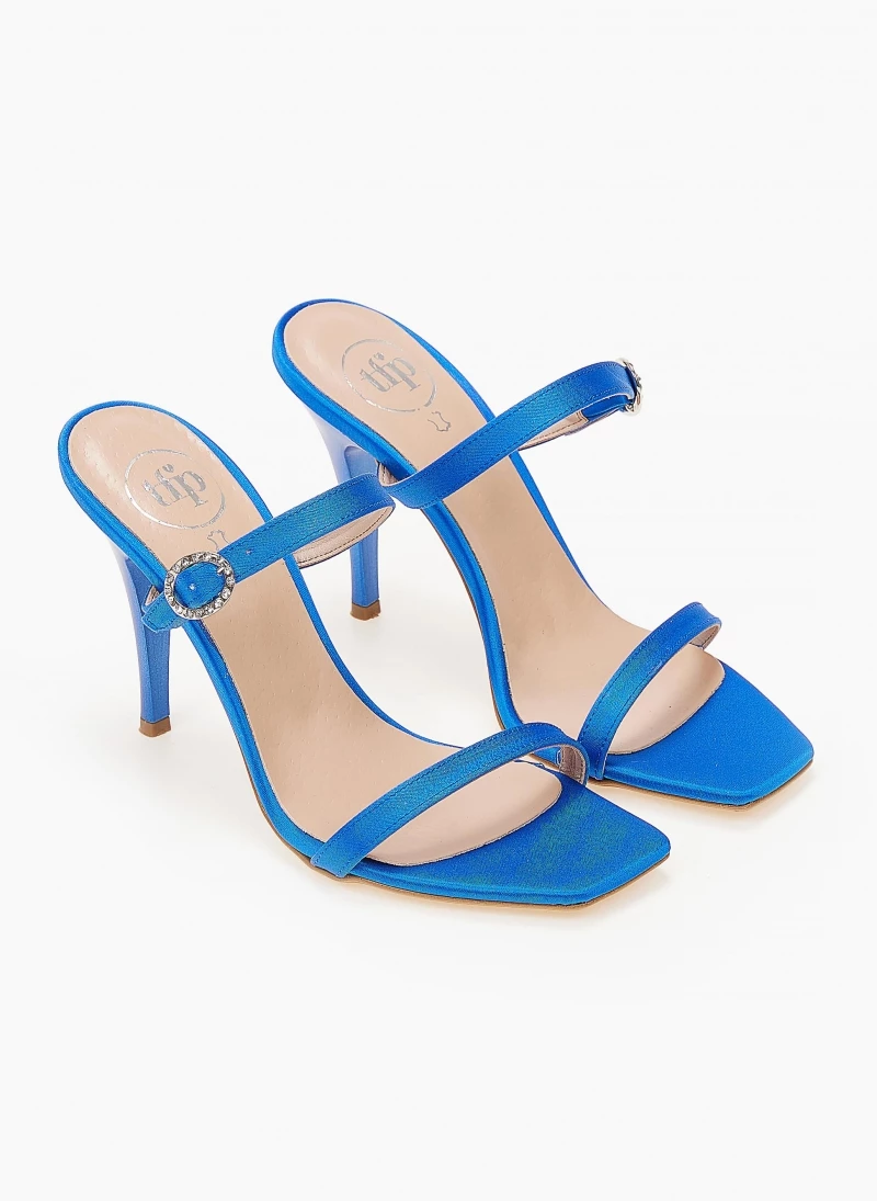 Πέδιλα TFP με λεπτά λουράκια - Μπλε - Image 4