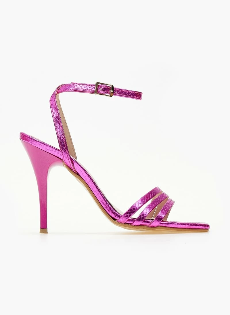 Πέδιλα TFP με Patten φίδι - Φούξια - Image 3