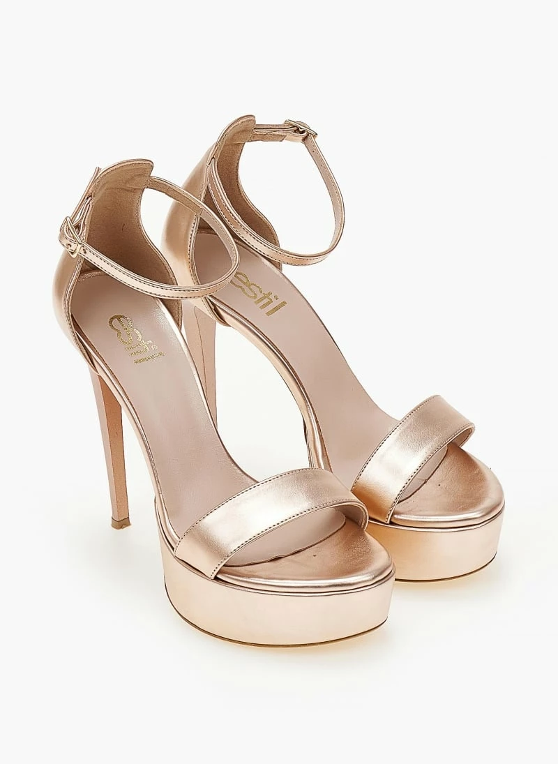 Estil Πέδιλα TFP με ψηλό τακούνι - Χαλκός - Image 6
