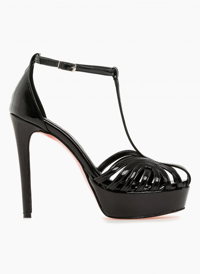 Πέδιλα λουστρίνι με φιάπα Tfp - Μαύρο - Image 5