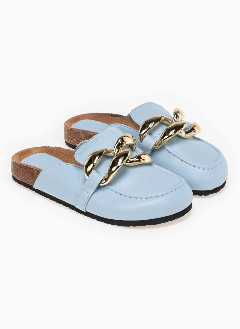 The Fashion Project Σαμπώ με Oversized μεταλλικούς κρίκους - Γαλάζιο - Image 3