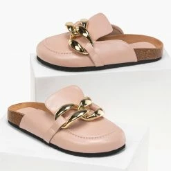 The Fashion Project Σαμπώ με Oversized μεταλλικούς κρίκους - Ροζ