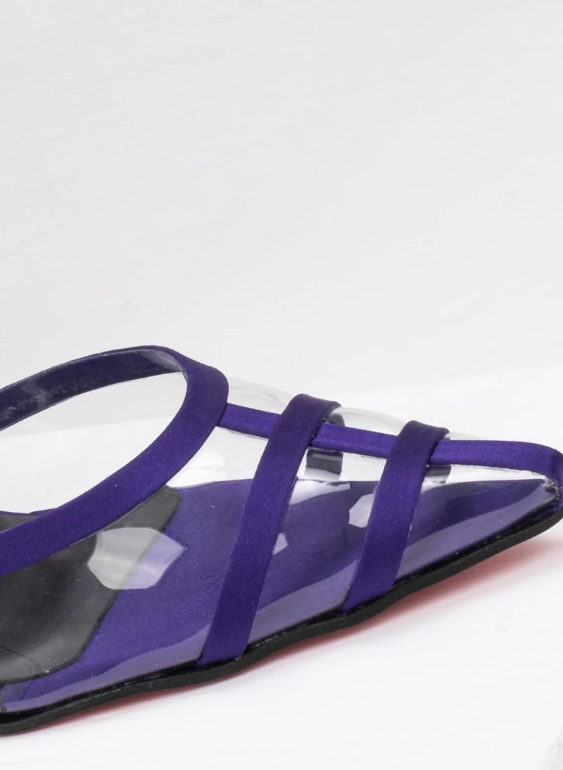 Estil Γόβες μυτερές με διαφάνεια Tfp - Μωβ - Image 6