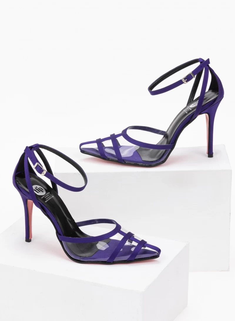 Estil Γόβες μυτερές με διαφάνεια Tfp - Μωβ - Image 3