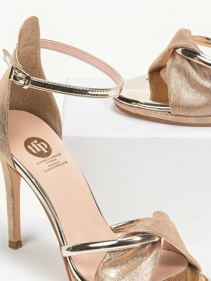 Estil Tfp πέδιλα με μπαρέτα - Χρυσό - Image 8