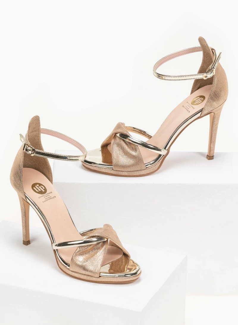 Estil Tfp πέδιλα με μπαρέτα - Χρυσό - Image 3