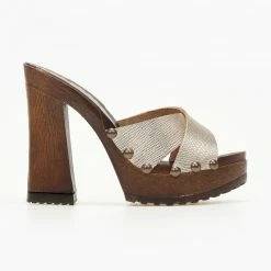 The Fashion Project Τσόκαρα με Pattern - Χρυσό