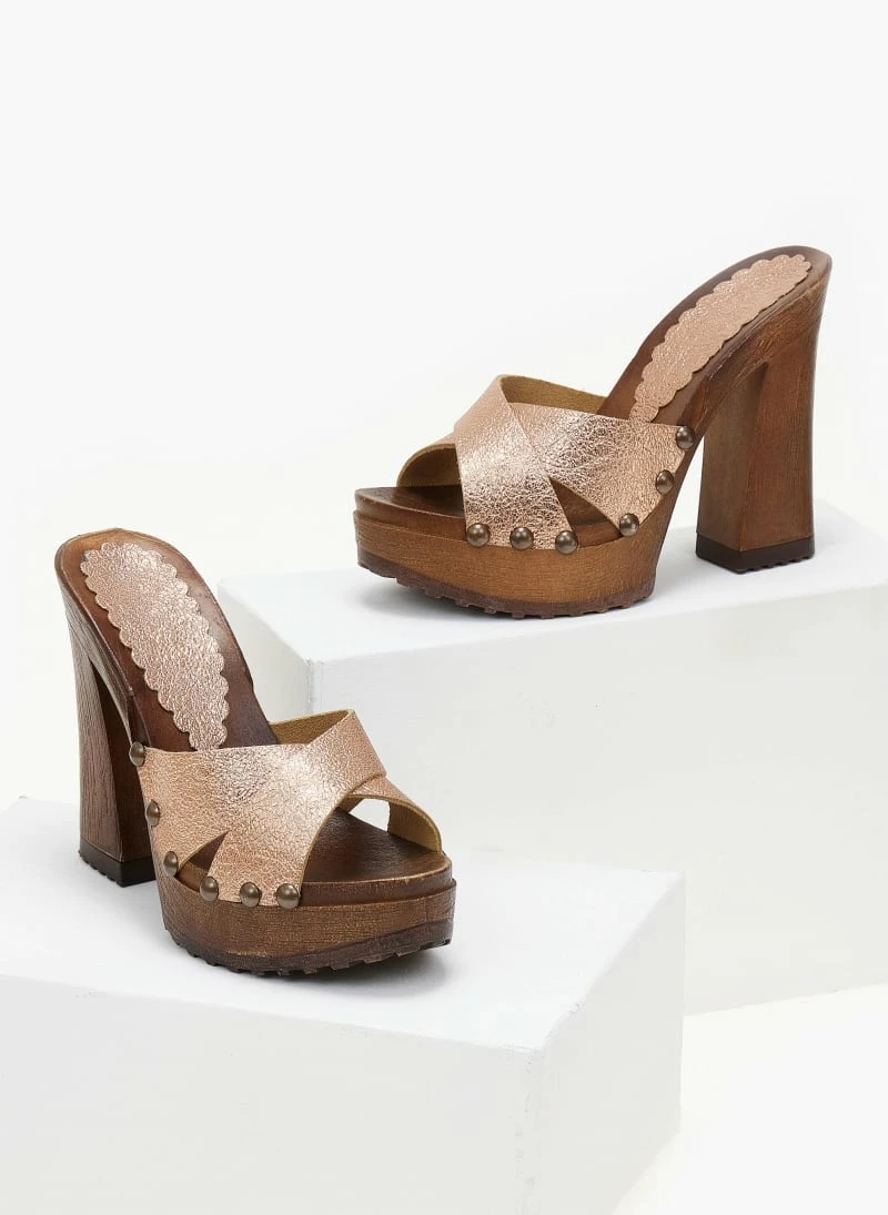 The Fashion Project Τσόκαρα σε μεταλλικά χρώματα - Χαλκός - Image 4